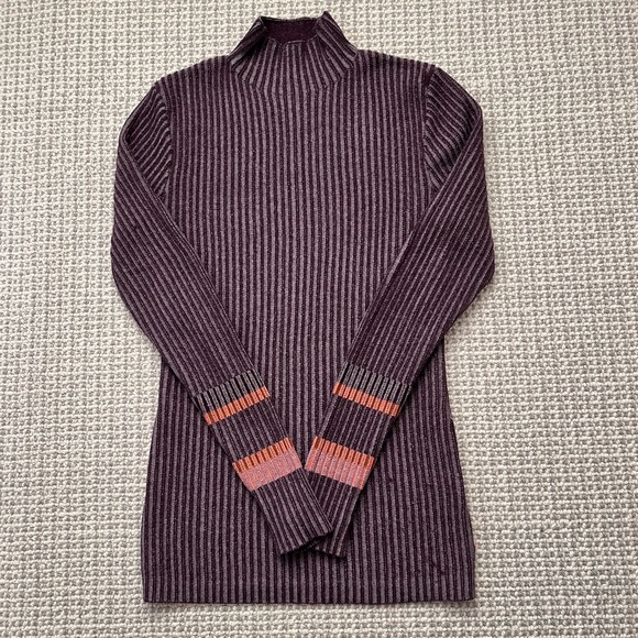 Smartwool Dacono Mock Neck Sweater. Size M. - Picture 2 of 5
